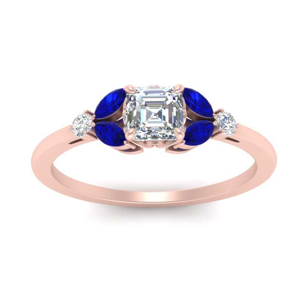 vintage-marquise-and-round-engagement-asscher-ring-with-sapphire-in-rose-gold-FDENR635ASRGSABLANGLE5-NL-RG.jpg?v=1765947988