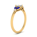Load image into Gallery viewer, vintage-marquise-and-round-engagement-asscher-ring-with-sapphire-in-yellow-gold-FDENR635ASRGSABLANGLE2-NL-YG.jpg?v=1765947988