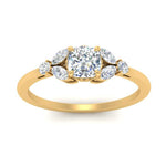 Load image into Gallery viewer, vintage-marquise-and-round-engagement-cushion-ring-in-yellow-gold-FDENR635CURANGLE5-NL-YG.jpg?v=1765948000