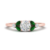 Load image into Gallery viewer, vintage-marquise-and-round-engagement-cushion-ring-with-emerald-in-rose-gold-FDENR635CURGEMGR-NL-RG.jpg?v=1765948000