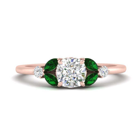 vintage-marquise-and-round-engagement-cushion-ring-with-emerald-in-rose-gold-FDENR635CURGEMGR-NL-RG.jpg?v=1765948000