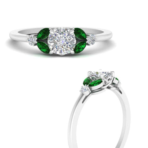 vintage-marquise-and-round-engagement-cushion-ring-with-emerald-in-white-gold-FDENR635CURGEMGRANGLE3-NL-WG.jpg?v=1765948000