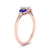 Load image into Gallery viewer, vintage-marquise-and-round-engagement-cushion-ring-with-sapphire-in-rose-gold-FDENR635CURGSABLANGLE2-NL-RG.jpg?v=1765948000