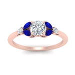Load image into Gallery viewer, vintage-marquise-and-round-engagement-cushion-ring-with-sapphire-in-rose-gold-FDENR635CURGSABLANGLE5-NL-RG_f1a8648a-6298-4db4-8dfd-88d9804b7167.jpg?v=1765948102