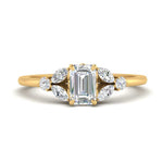 Load image into Gallery viewer, vintage-marquise-and-round-engagement-emerald-cut-ring-in-yellow-gold-FDENR635EMR-NL-YG_134b82ae-e5a7-478f-a9dc-ad8d7c1b2252.jpg?v=1765948108