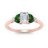 Load image into Gallery viewer, vintage-marquise-and-round-engagement-emerald-cut-ring-with-emerald-in-rose-gold-FDENR635EMRGEMGRANGLE5-NL-RG_a38104ec-b49e-4ef3-9503-8bda1ce8ae20.jpg?v=1765948107