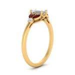Load image into Gallery viewer, vintage-marquise-and-round-engagement-emerald-cut-ring-with-ruby-in-yellow-gold-FDENR635EMRGRUDRANGLE2-NL-YG.jpg?v=1765948011