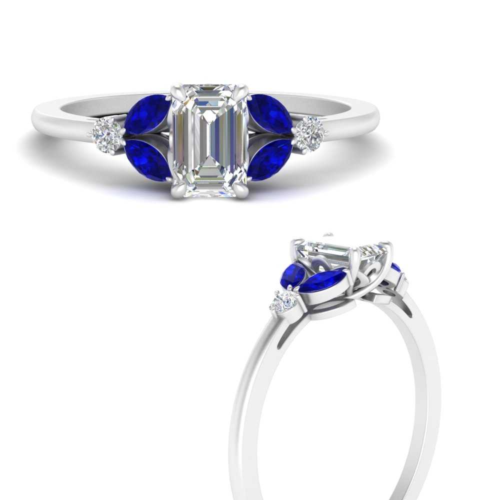 vintage-marquise-and-round-engagement-emerald-cut-ring-with-sapphire-in-white-gold-FDENR635EMRGSABLANGLE3-NL-WG.jpg?v=1765948011
