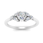 Load image into Gallery viewer, vintage-marquise-and-round-engagement-heart-ring-in-white-gold-FDENR635HTRANGLE5-NL-WG.jpg?v=1765948021