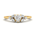Load image into Gallery viewer, vintage-marquise-and-round-engagement-heart-ring-in-yellow-gold-FDENR635HTR-NL-YG.jpg?v=1765948021