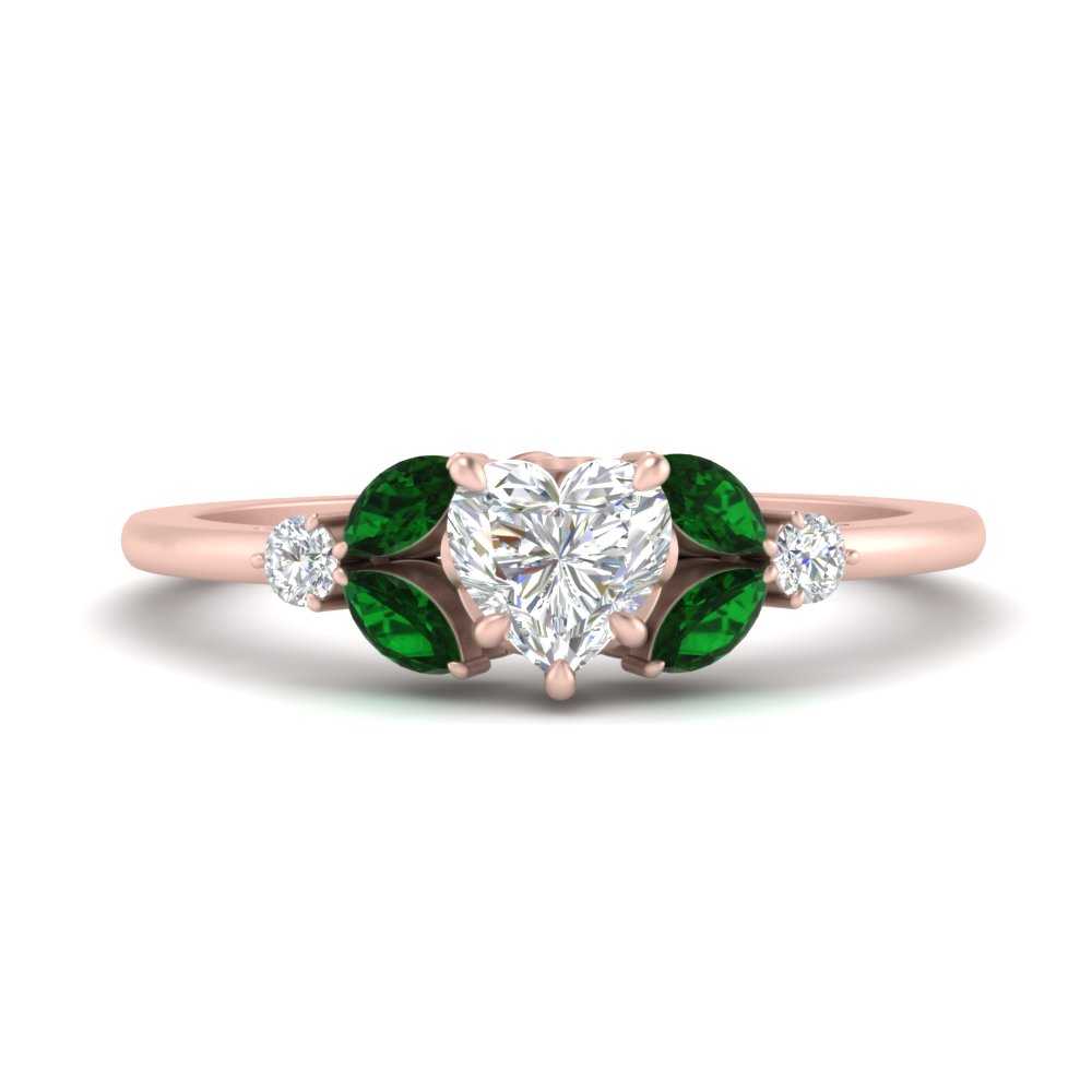 vintage-marquise-and-round-engagement-heart-ring-with-emerald-in-rose-gold-FDENR635HTRGEMGR-NL-RG.jpg?v=1765948021