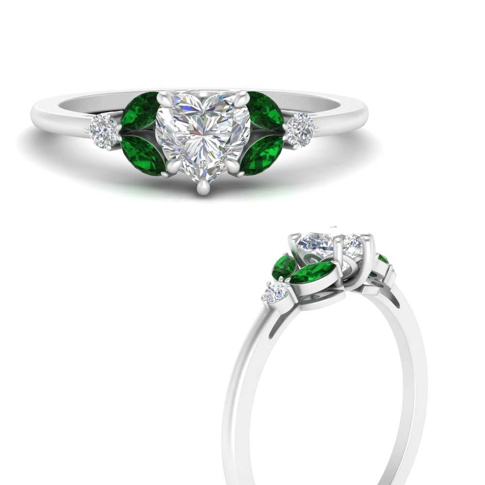 vintage-marquise-and-round-engagement-heart-ring-with-emerald-in-white-gold-FDENR635HTRGEMGRANGLE3-NL-WG.jpg?v=1765948021