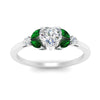 Load image into Gallery viewer, vintage-marquise-and-round-engagement-heart-ring-with-emerald-in-white-gold-FDENR635HTRGEMGRANGLE5-NL-WG_cb265ba0-49b5-4da1-aa8e-1c5159d1bcd3.jpg?v=1765948113