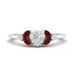 Load image into Gallery viewer, vintage-marquise-and-round-engagement-heart-ring-with-ruby-in-white-gold-FDENR635HTRGRUDR-NL-WG.jpg?v=1765948021