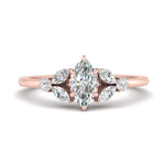 Load image into Gallery viewer, vintage-marquise-and-round-engagement-marquise-ring-in-rose-gold-FDENR635MQR-NL-RG.jpg?v=1765948030
