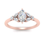 Load image into Gallery viewer, vintage-marquise-and-round-engagement-marquise-ring-in-rose-gold-FDENR635MQRANGLE5-NL-RG.jpg?v=1765948030