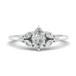 Load image into Gallery viewer, vintage-marquise-and-round-engagement-marquise-ring-in-white-gold-FDENR635MQR-NL-WG.jpg?v=1765948030