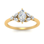 Load image into Gallery viewer, vintage-marquise-and-round-engagement-marquise-ring-in-yellow-gold-FDENR635MQRANGLE5-NL-YG.jpg?v=1765948030