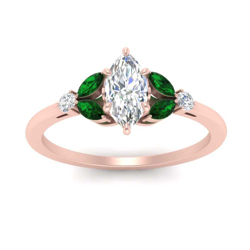 vintage-marquise-and-round-engagement-marquise-ring-with-emerald-in-rose-gold-FDENR635MQRGEMGRANGLE5-NL-RG.jpg?v=1765948030