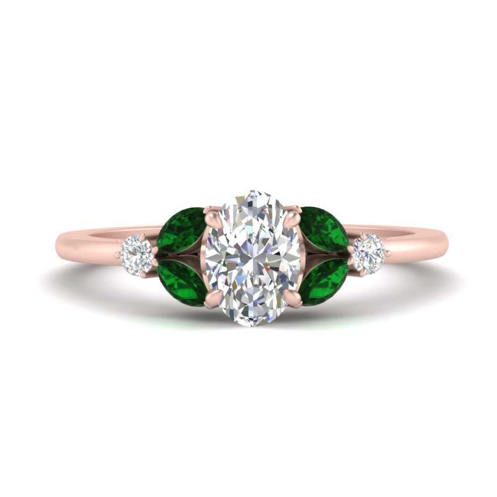 vintage-marquise-and-round-engagement-oval-ring-with-emerald-in-rose-gold-FDENR635OVRGEMGR-NL-RG_b5ad4f08-1adb-4713-86c4-7b9e84b8c4df.jpg?v=1765948124