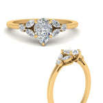 Load image into Gallery viewer, vintage-marquise-and-round-engagement-pear-ring-in-yellow-gold-FDENR635PERANGLE3-NL-YG.jpg?v=1765948052