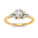 Load image into Gallery viewer, vintage-marquise-and-round-engagement-pear-ring-in-yellow-gold-FDENR635PERANGLE5-NL-YG.jpg?v=1765948052