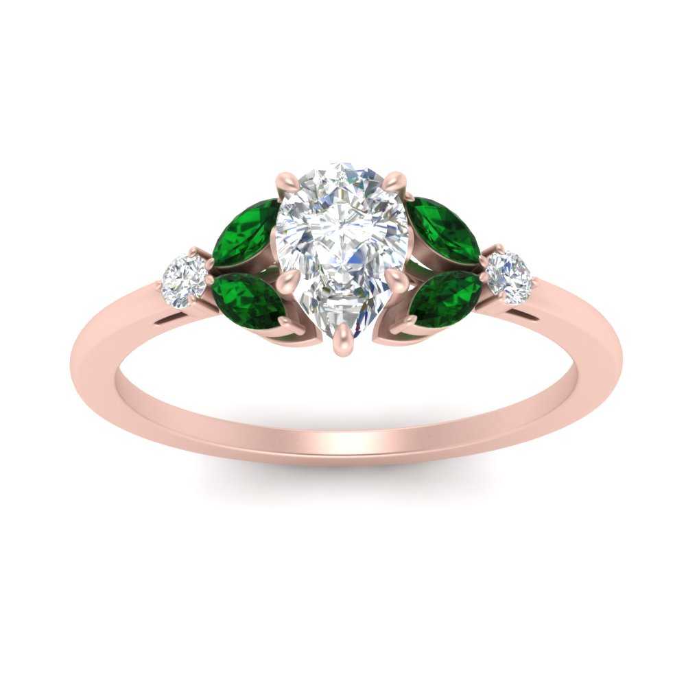 vintage-marquise-and-round-engagement-pear-ring-with-emerald-in-rose-gold-FDENR635PERGEMGRANGLE5-NL-RG.jpg?v=1765948053