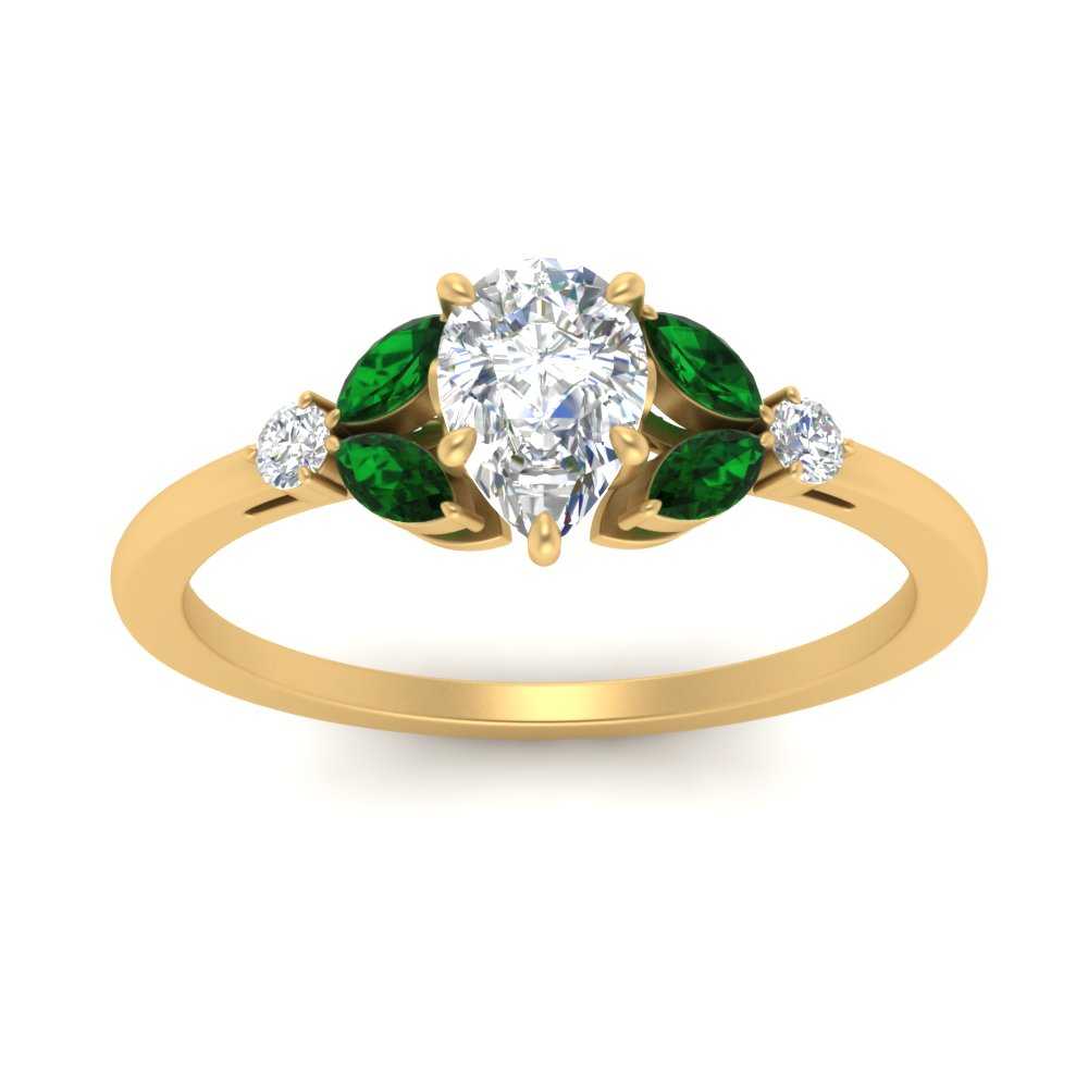vintage-marquise-and-round-engagement-pear-ring-with-emerald-in-yellow-gold-FDENR635PERGEMGRANGLE5-NL-YG.jpg?v=1765948053