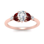 Load image into Gallery viewer, vintage-marquise-and-round-engagement-pear-ring-with-ruby-in-rose-gold-FDENR635PERGRUDRANGLE5-NL-RG_a5e6df7a-d99a-441b-a5ac-6fe5ab2e91f7.jpg?v=1765948131