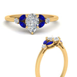 Load image into Gallery viewer, vintage-marquise-and-round-engagement-pear-ring-with-sapphire-in-yellow-gold-FDENR635PERGSABLANGLE3-NL-YG.jpg?v=1765948052