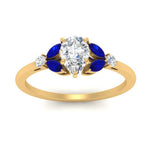 Load image into Gallery viewer, vintage-marquise-and-round-engagement-pear-ring-with-sapphire-in-yellow-gold-FDENR635PERGSABLANGLE5-NL-YG_9aa7692e-918f-4923-b31e-a832f7b7bf24.jpg?v=1765948131