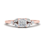 Load image into Gallery viewer, vintage-marquise-and-round-engagement-princess-cut-ring-in-rose-gold-FDENR635PRR-NL-RG.jpg?v=1765948063