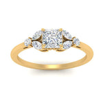 Load image into Gallery viewer, vintage-marquise-and-round-engagement-princess-cut-ring-in-yellow-gold-FDENR635PRRANGLE5-NL-YG.jpg?v=1765948063
