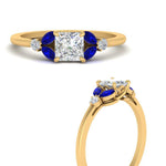 Load image into Gallery viewer, vintage-marquise-and-round-engagement-princess-cut-ring-with-sapphire-in-yellow-gold-FDENR635PRRGSABLANGLE3-NL-YG_1ba55813-4713-4634-bf51-74da8dc411a3.jpg?v=1765948137
