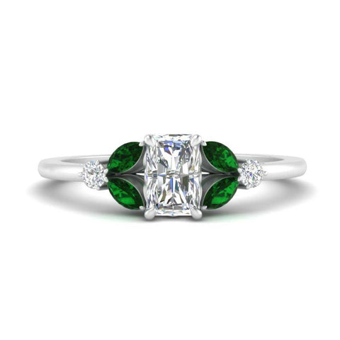 vintage-marquise-and-round-engagement-radiant-ring-with-emerald-in-white-gold-FDENR635RARGEMGR-NL-WG.jpg?v=1765948074