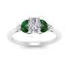 Load image into Gallery viewer, vintage-marquise-and-round-engagement-radiant-ring-with-emerald-in-white-gold-FDENR635RARGEMGRANGLE5-NL-WG.jpg?v=1765948074