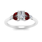 Load image into Gallery viewer, vintage-marquise-and-round-engagement-radiant-ring-with-ruby-in-white-gold-FDENR635RARGRUDRANGLE5-NL-WG_0efb8474-533e-4b2b-8305-42f05e388d5c.jpg?v=1765948144