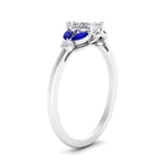 Load image into Gallery viewer, vintage-marquise-and-round-engagement-radiant-ring-with-sapphire-in-white-gold-FDENR635RARGSABLANGLE2-NL-WG.jpg?v=1765948073