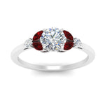 Load image into Gallery viewer, vintage-marquise-and-round-engagement-round-ring-with-ruby-in-white-gold-FDENR635RORGRUDRANGLE5-NL-WG_680f7103-25b7-478f-8ca8-cc192b74a023.jpg?v=1765948149