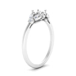 Load image into Gallery viewer, Semi Mount Vintage Marquise And Round Engagement Ring