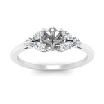 Load image into Gallery viewer, Semi Mount Vintage Marquise And Round Engagement Ring