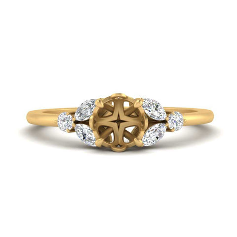 vintage-marquise-and-round-engagement-semi-mount-in-yellow-gold-FDENR635SMR-NL-YG