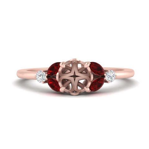 vintage-marquise-and-round-engagement-semi-mount-with-ruby-in-rose-gold-FDENR635SMRGRUDR-NL-RG