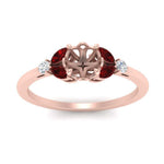 Load image into Gallery viewer, Semi Mount Vintage Marquise And Round Engagement Ring