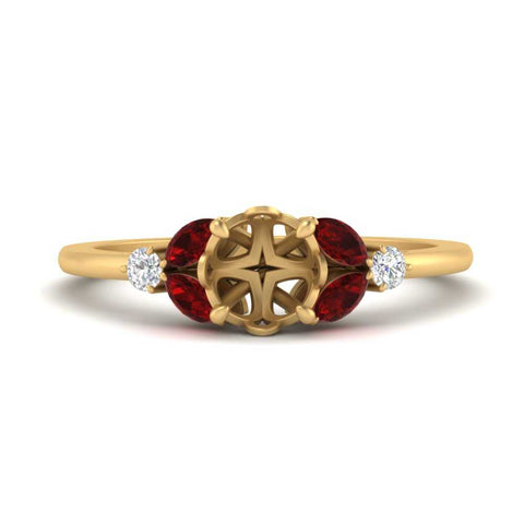 vintage-marquise-and-round-engagement-semi-mount-with-ruby-in-yellow-gold-FDENR635SMRGRUDR-NL-YG