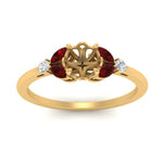 Load image into Gallery viewer, Semi Mount Vintage Marquise And Round Engagement Ring