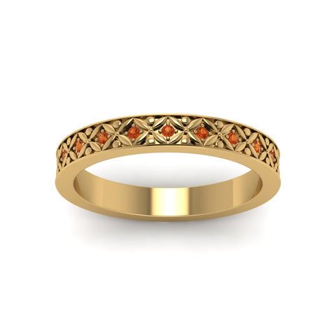 vintage-orange-sapphire-eternity-band-for-her-in-yellow-gold-FDEWB8646GSAOR-NL-YG