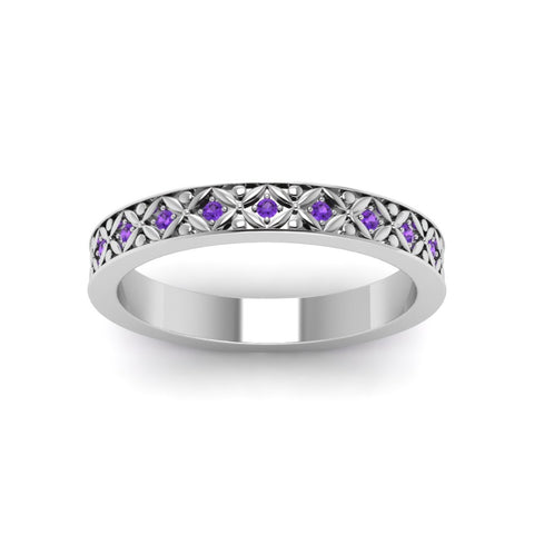 vintage-purple-topaz-eternity-band-for-her-in-white-gold-FDEWB8646GVITO-NL-WG