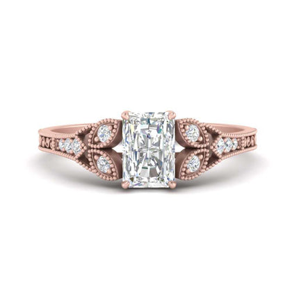 vintage-radiant-cut-lab-grown-diamond-ring-in-rose-gold-FD9816RAR-NL-RG