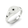 Load image into Gallery viewer, Vintage Starburst Signet Ring